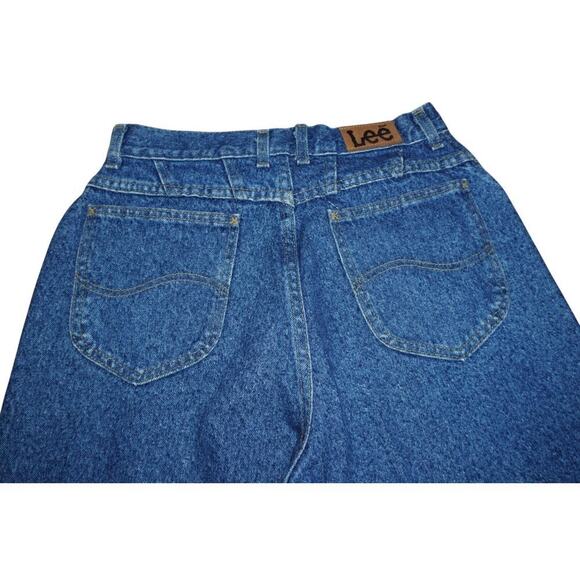 Vintage Lee High Rise Tapered Leg Jeans – Size 12 Medium – Made in USA – 100% - Picture 4 of 14